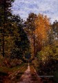 Chemin dans la forêt Claude Monet